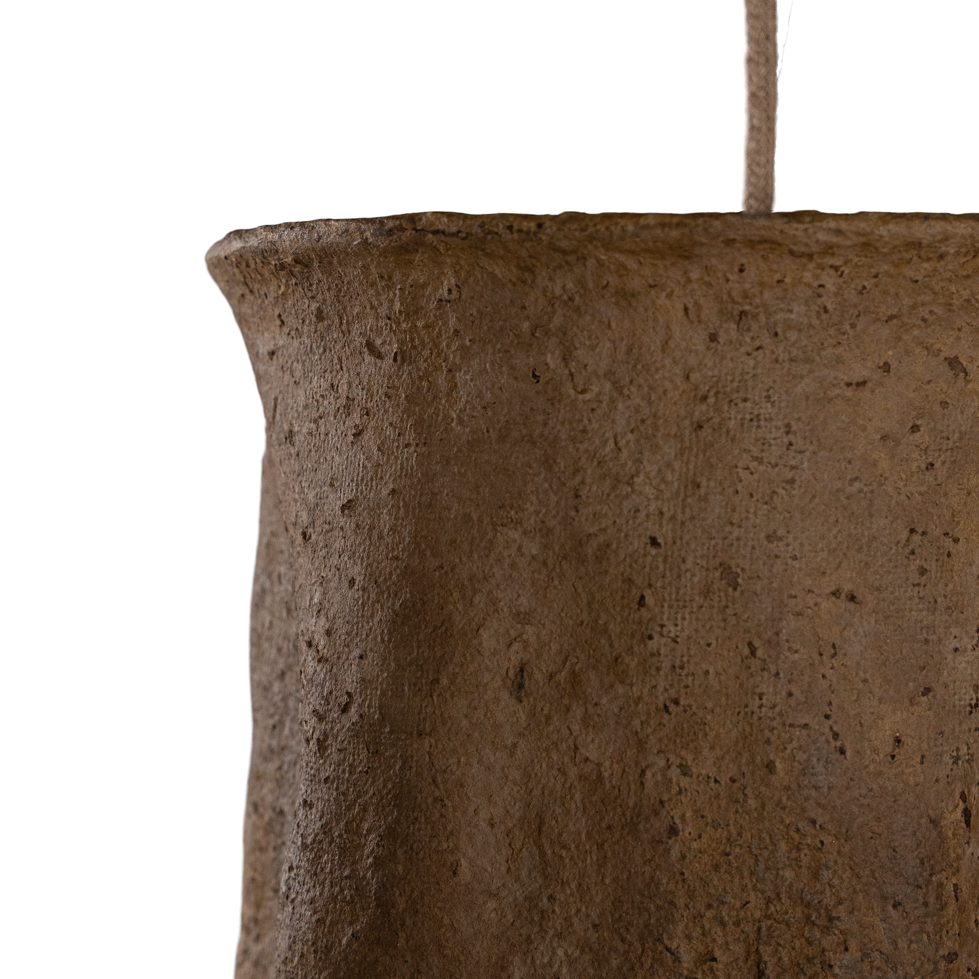 Bhodi Sculptural Composite Pendant | Small | Dark Roast