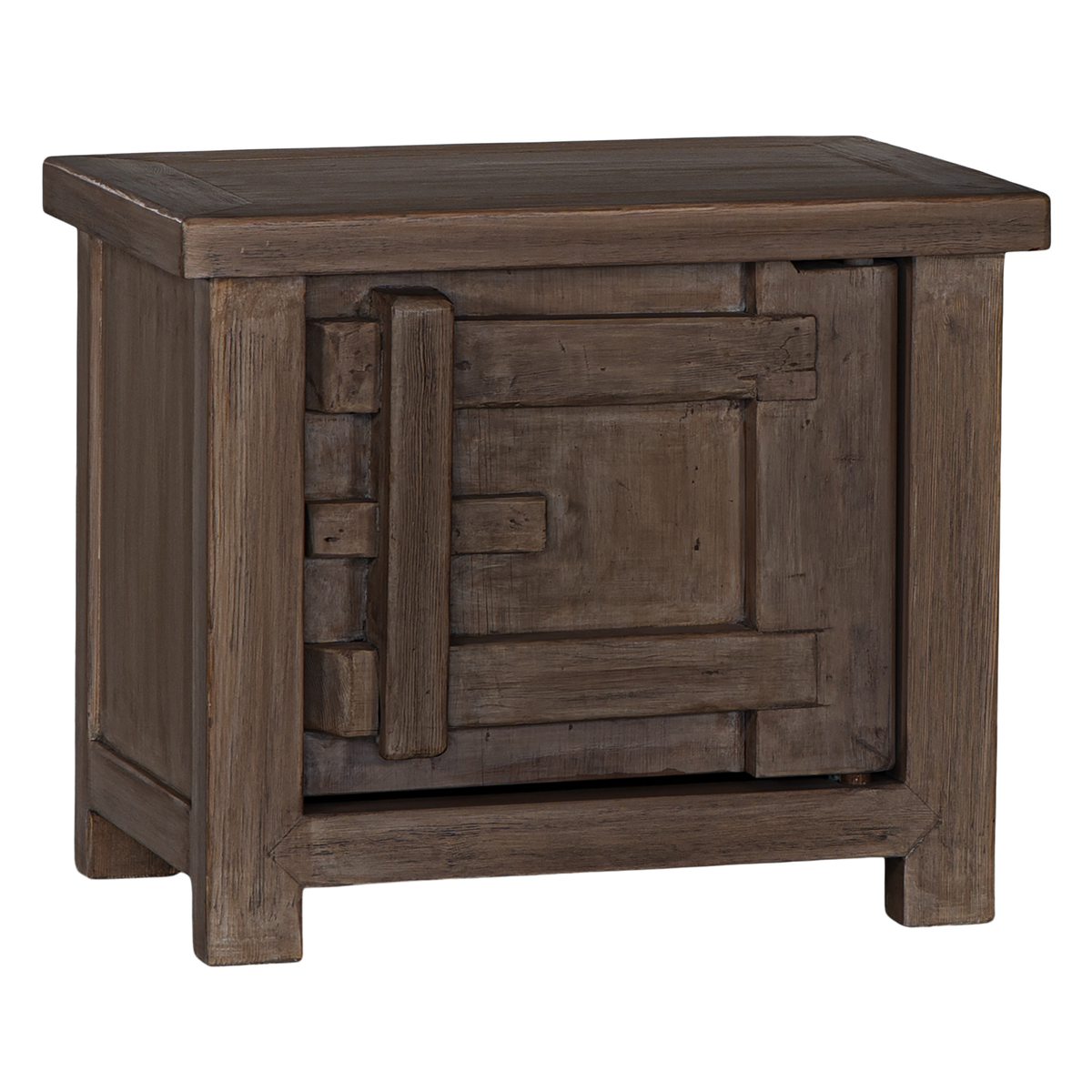 Bulu Bedside | Right Hand Door | Chocolate