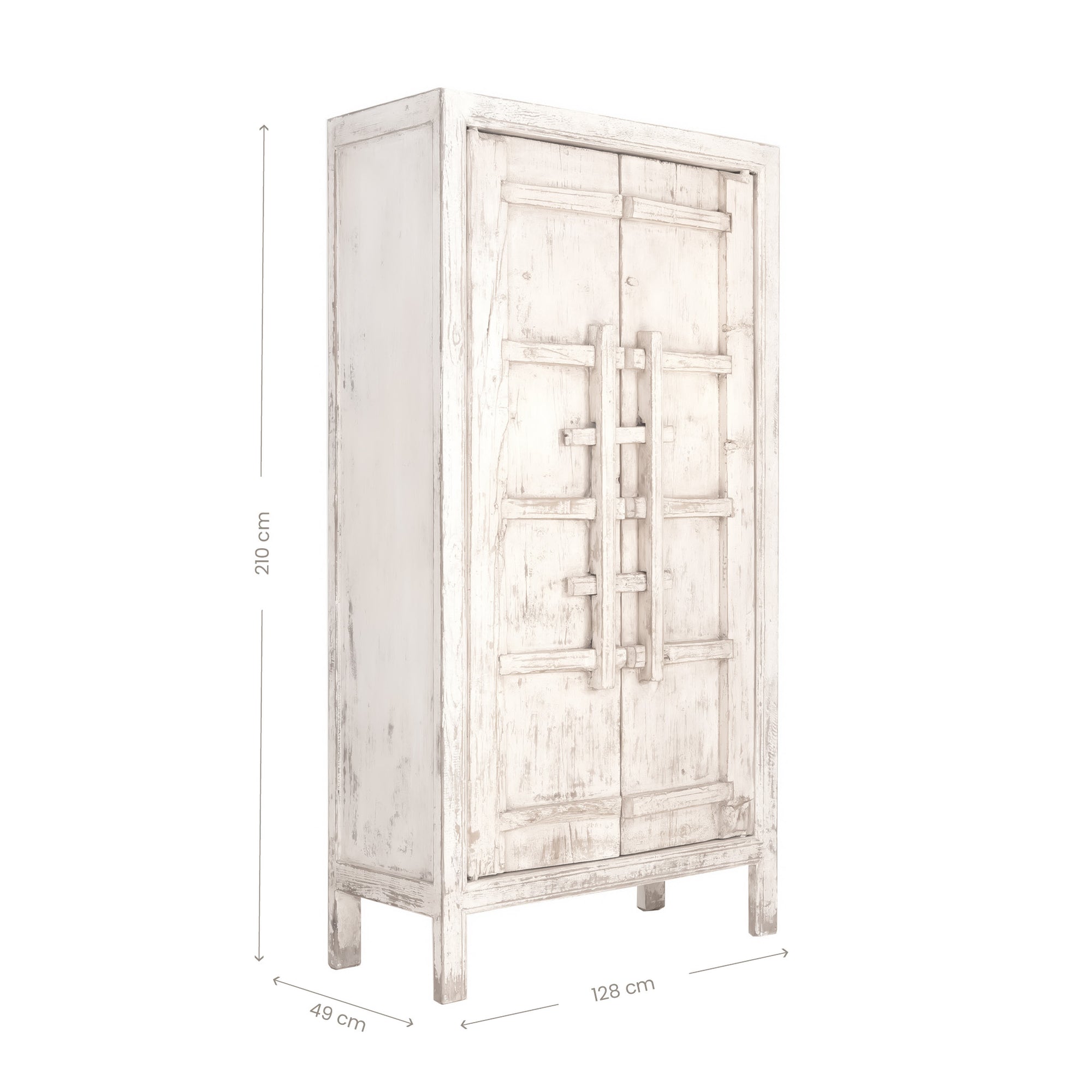 Bulu Tall Cabinet | White