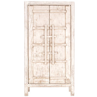 Bulu Tall Cabinet | White