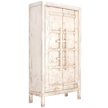 Bulu Tall Cabinet | White