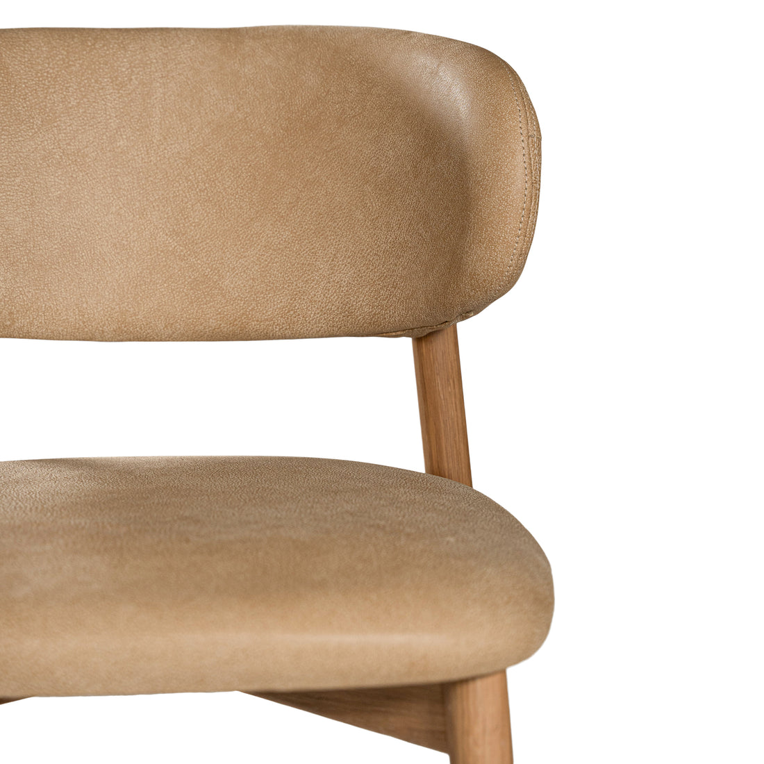 Capri Dining Chair | Buffalo Leather | Savannah Nut