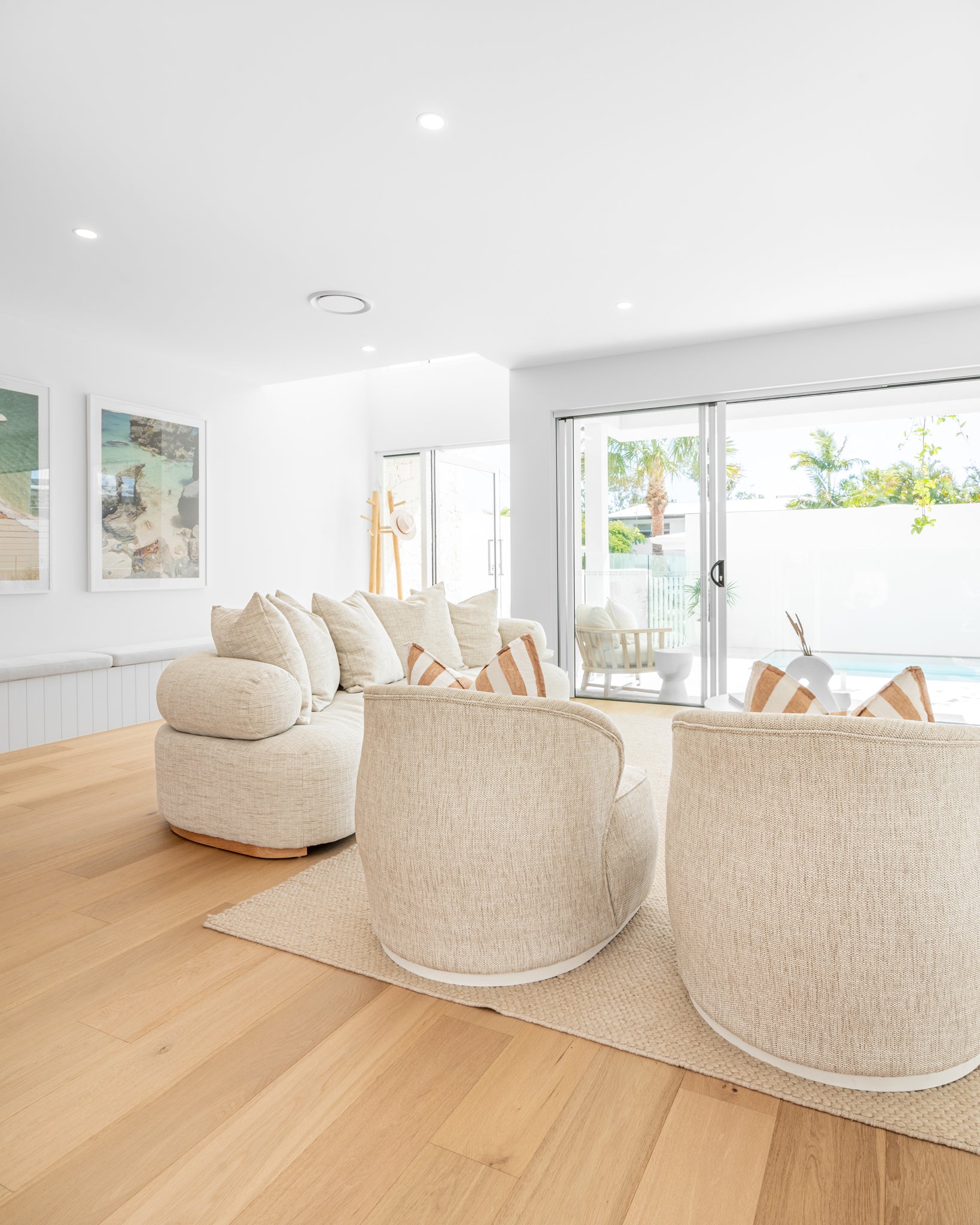 Soneva Sofa | Three Seater | Natural Uniqwa Collections
