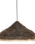 Creole Black Banana Fibre Pendant Uniqwa Collections