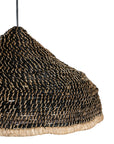 Creole Black Banana Fibre Pendant Uniqwa Collections