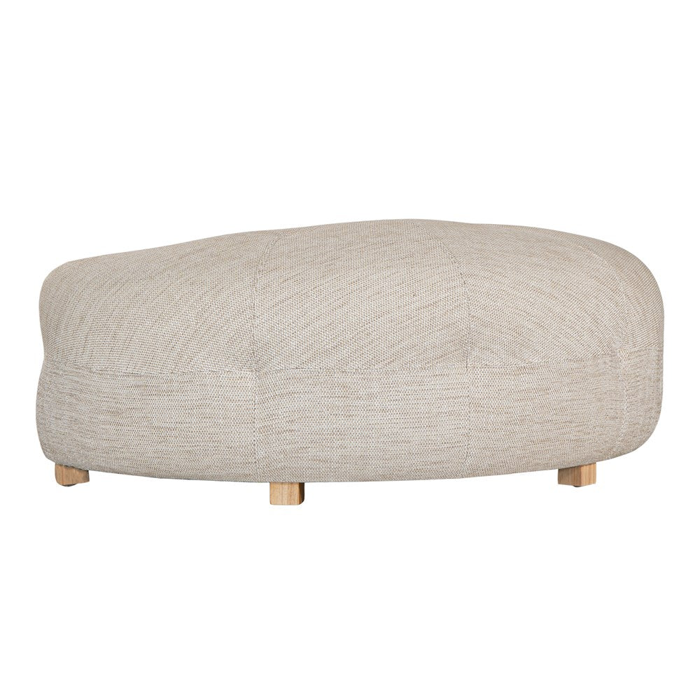 Crosby Ottoman | Natural