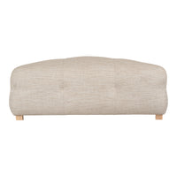 Crosby Ottoman | Natural