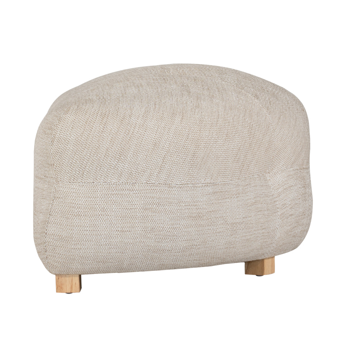 Crosby Ottoman | Natural