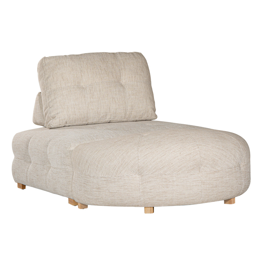 Crosby Ottoman | Natural