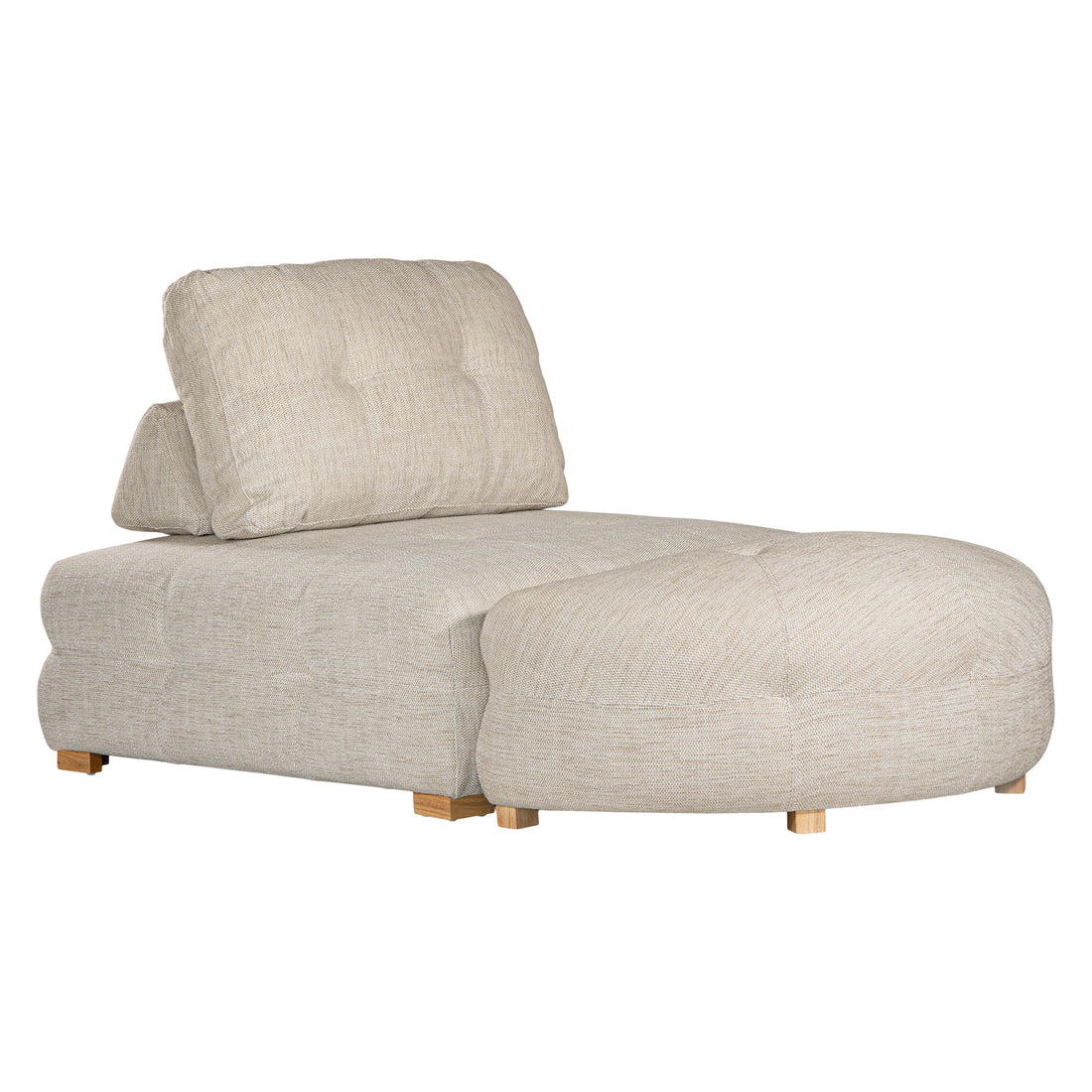 Crosby Ottoman | Natural