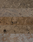 Amia Wall Lamp | Sculptural Composite | Dark Roast