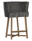 Guatemala Barchair | Buffalo Leather | African Slate Uniqwa Collections