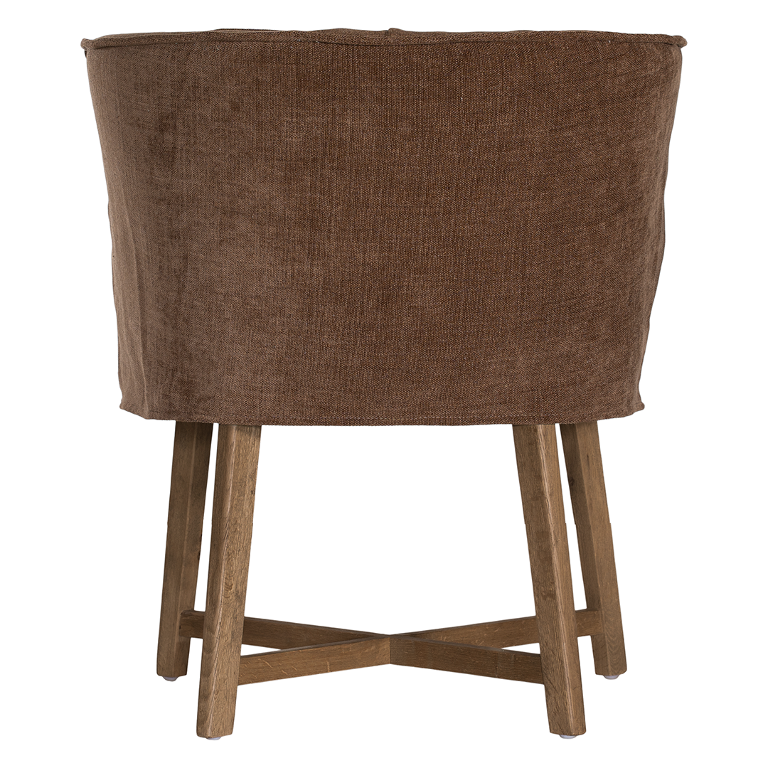 Guatemala Dining Chair | Cocoa Uniqwa Collections