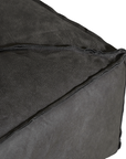 Harlow Bed | Buffalo Leather | Slate Uniqwa Collections