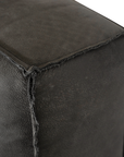 Harlow Bed | Buffalo Leather | Slate Uniqwa Collections