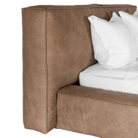 Harlow Bed | Mushroom Brown