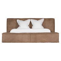 Harlow Bed | Mushroom Brown