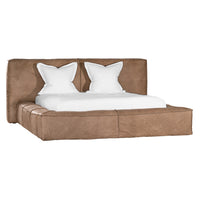 Harlow Bed | Mushroom Brown