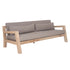 Harper Sofa | Three Seater Taupe Uniqwa Collections