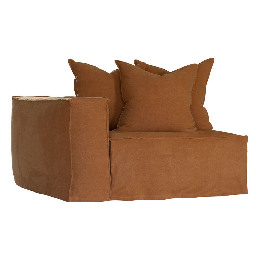 Hendrix Sofa One Seater | Left Hand Arm