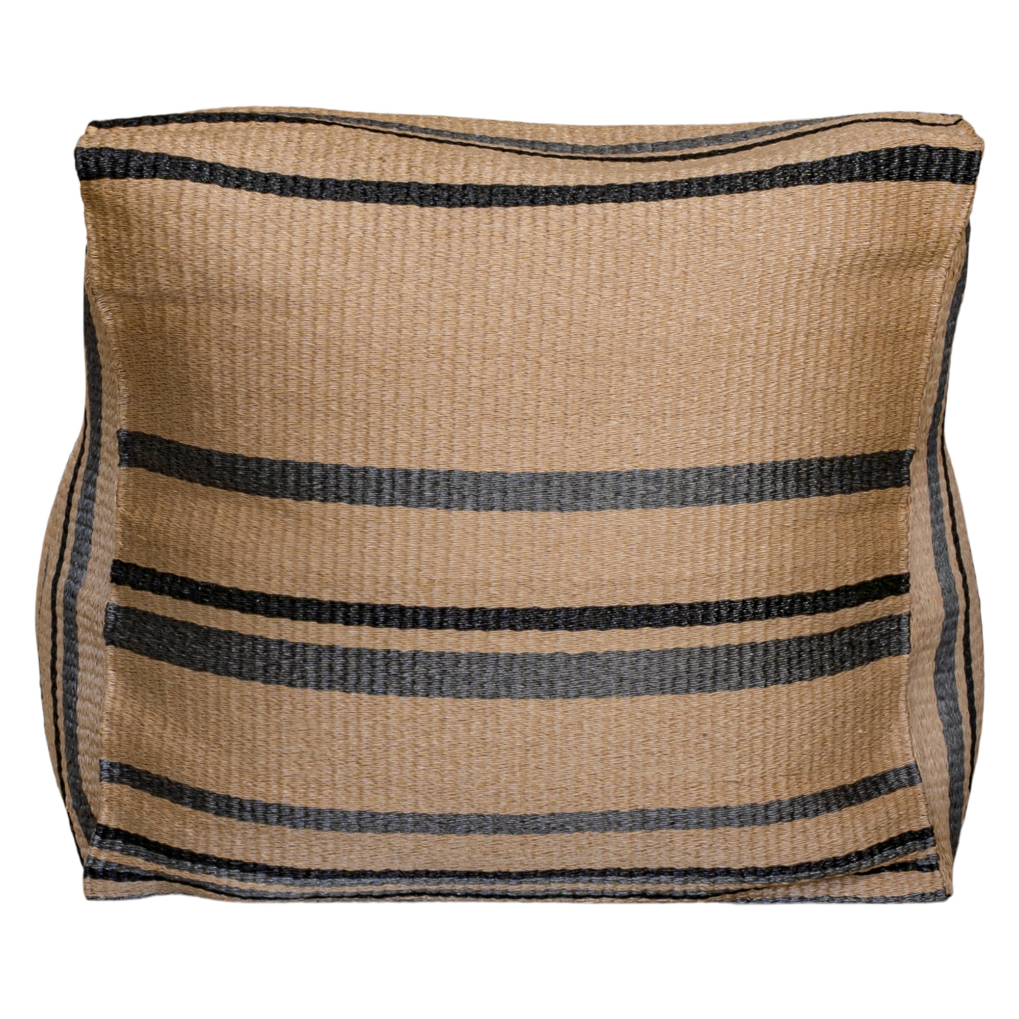 Idube Outdoor Lounger | Natural Stripe Uniqwa Collections