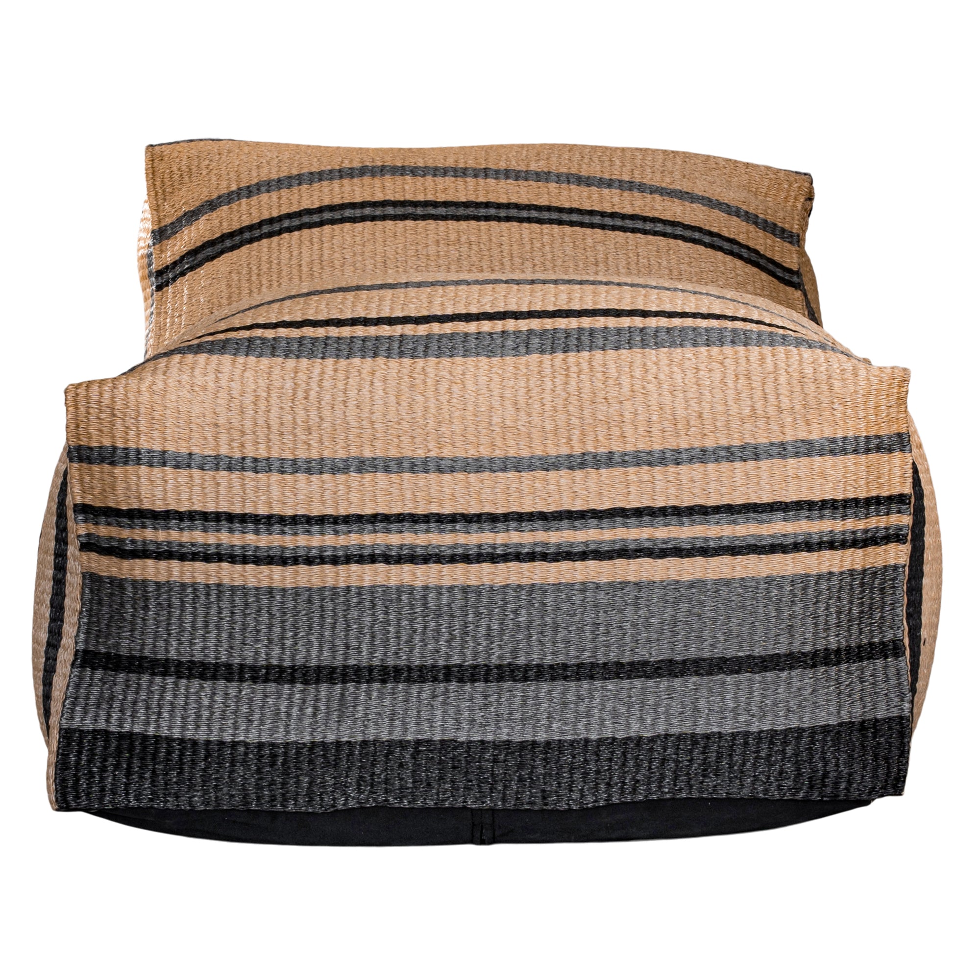 Idube Outdoor Lounger | Natural Stripe Uniqwa Collections