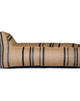 Idube Outdoor Lounger | Natural Stripe Uniqwa Collections