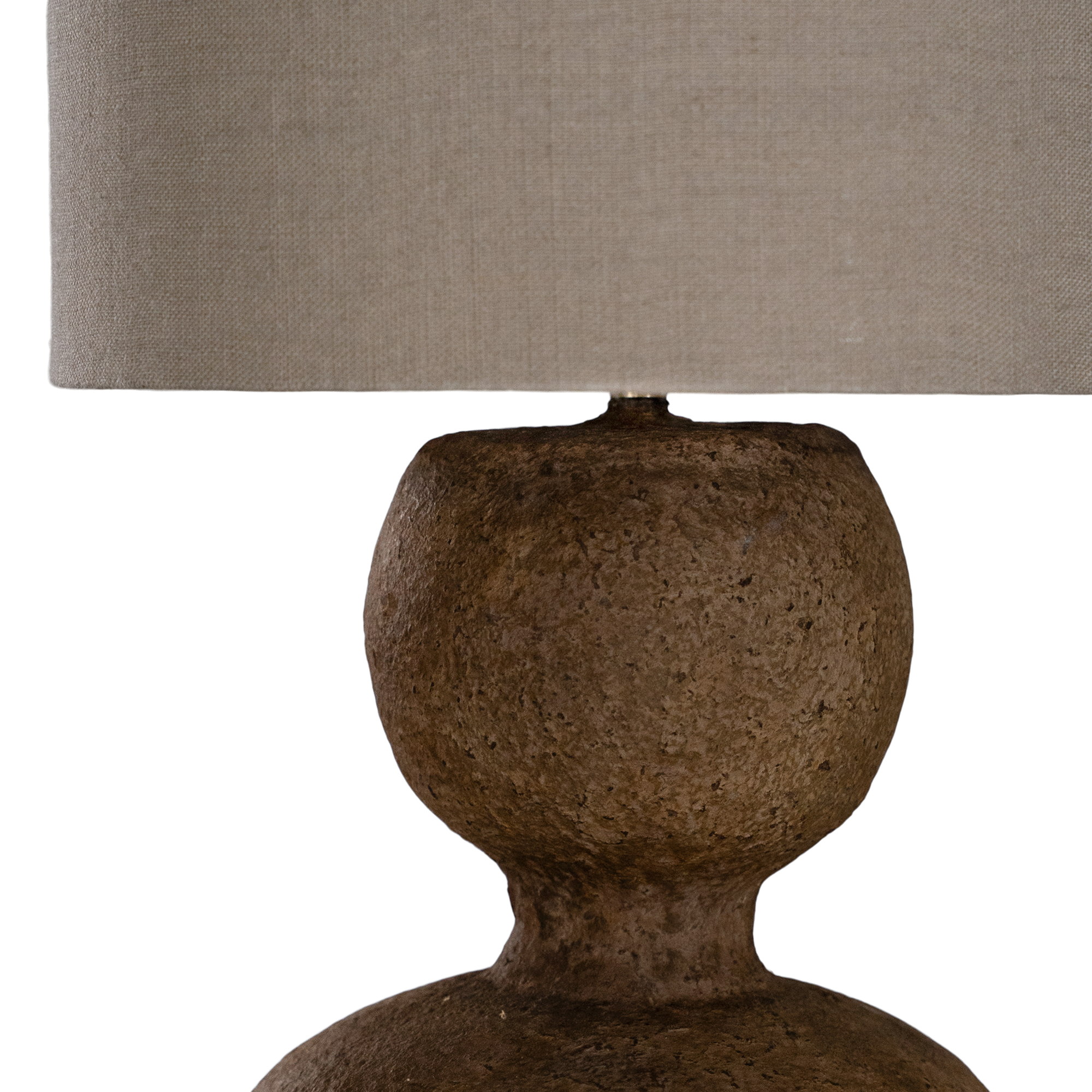Jaala Sculptural Composite Floor Light | Dark Roast