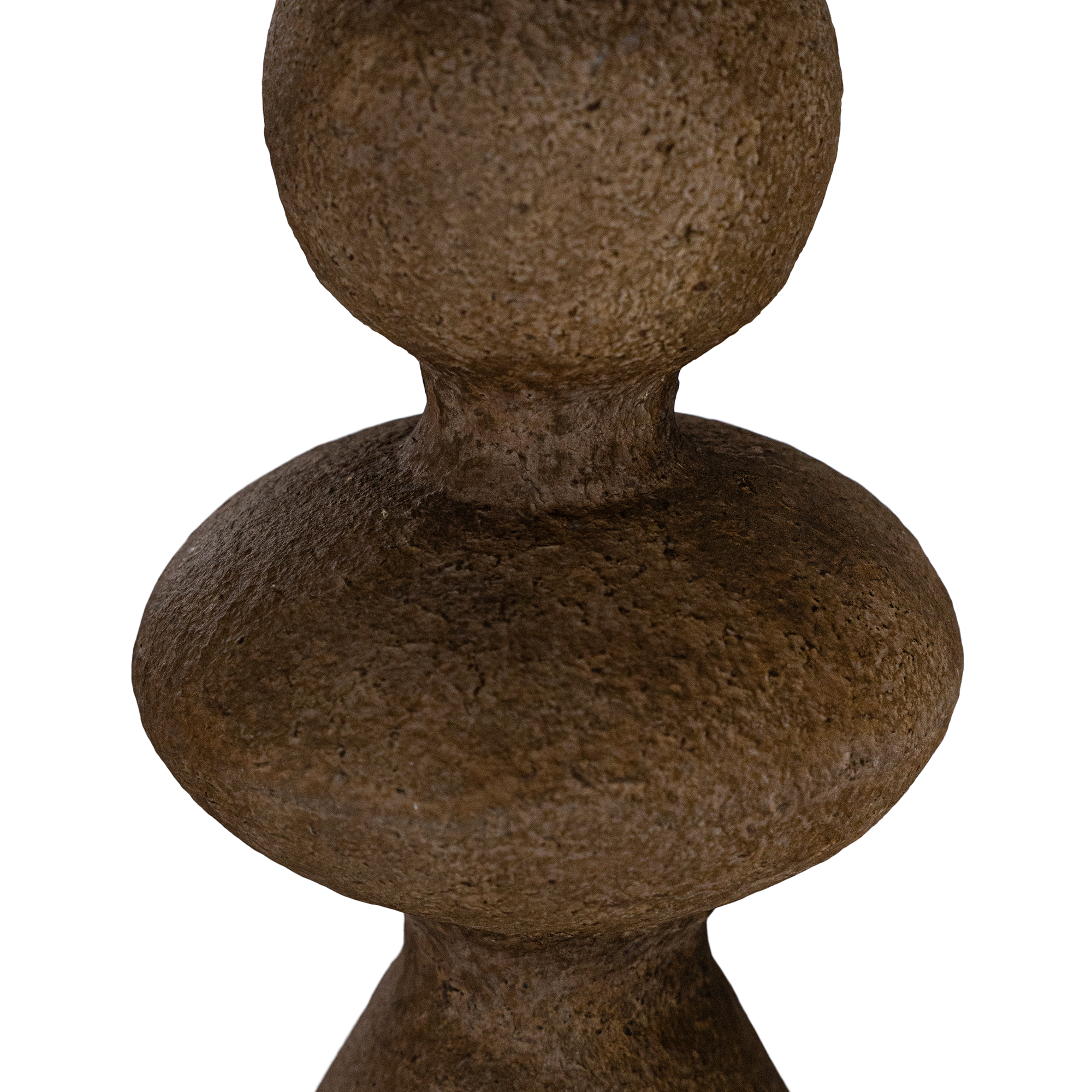 Jaala Sculptural Composite Floor Light | Dark Roast