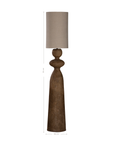 Jaala Sculptural Composite Floor Light | Dark Roast