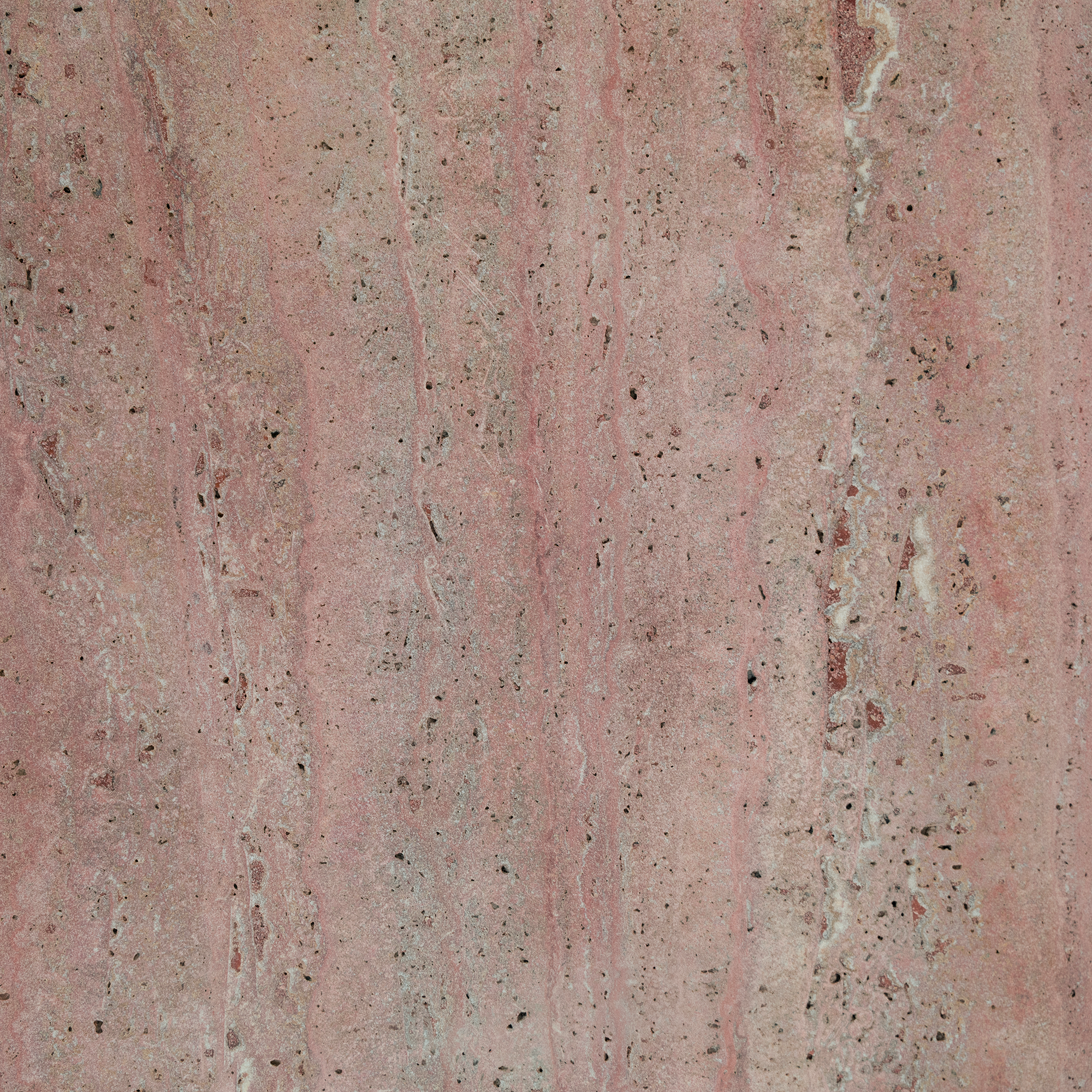 Close-up of a textured pinkish-brown stone surface