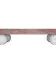 Jewel Travertine & Marble Coffee Table