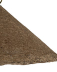 Khufu Pendant | Sculptural Composite | Small | Dark Roast
