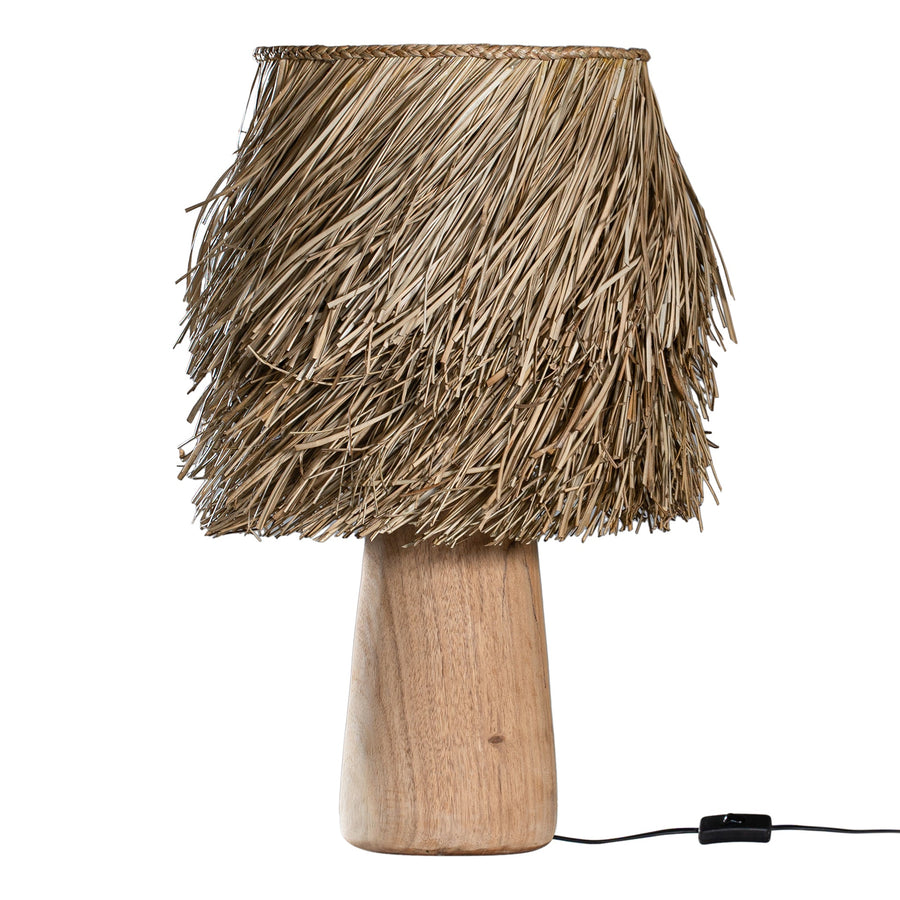 Kikili Table Lamp | Pandan Grass Shade