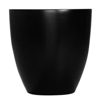 Klop Palm Cut Side Table | Black Resin