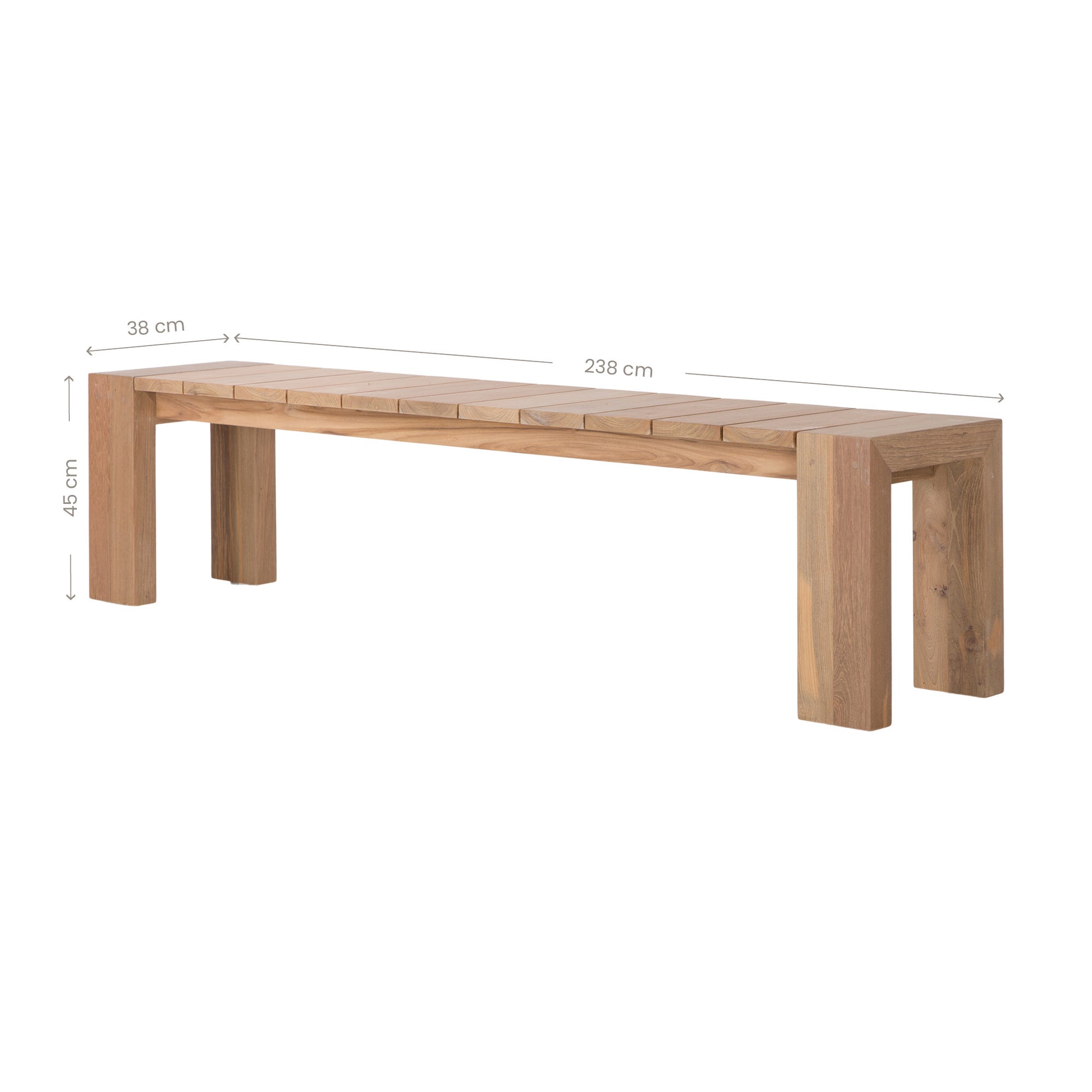 Kulala Bench Seat | Reclaimed Teak
