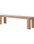 Kulala Bench Seat | Reclaimed Teak