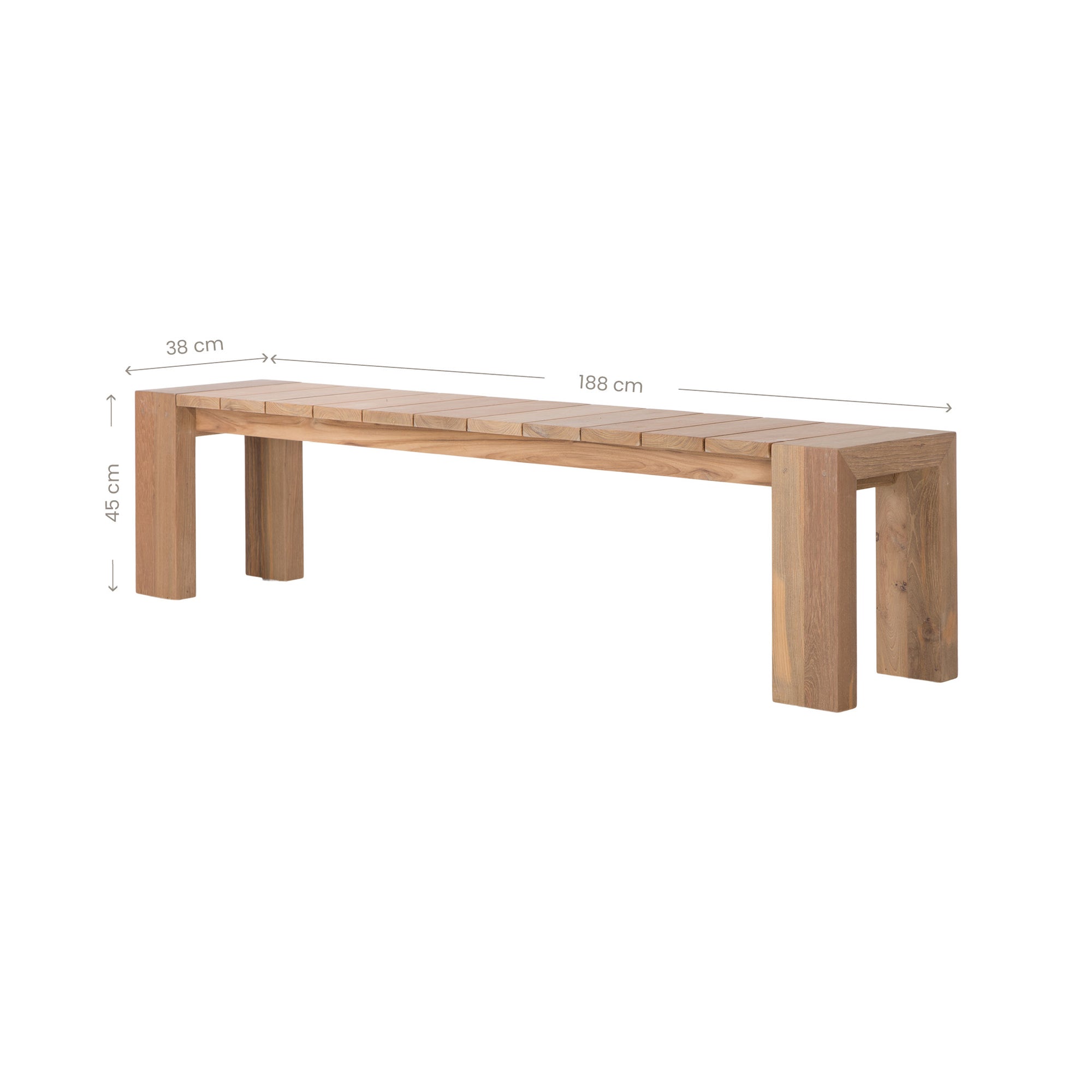 Kulala Bench Seat | Reclaimed Teak