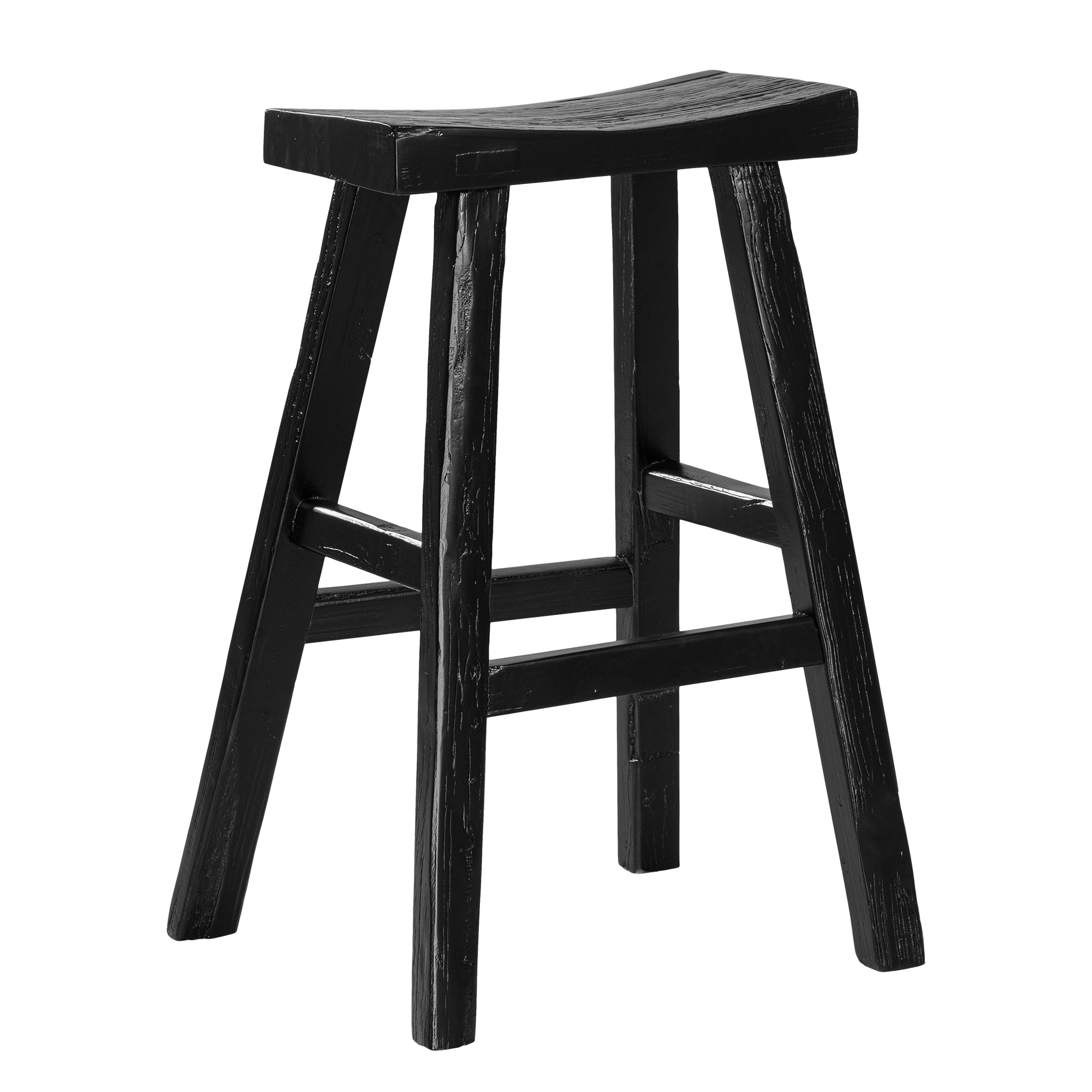 Kusina Elm Barstool | Black
