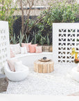 Lava Stone Stool Uniqwa Collections