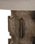Liwa Sculptural Composite Table Lamp | Dark Roast