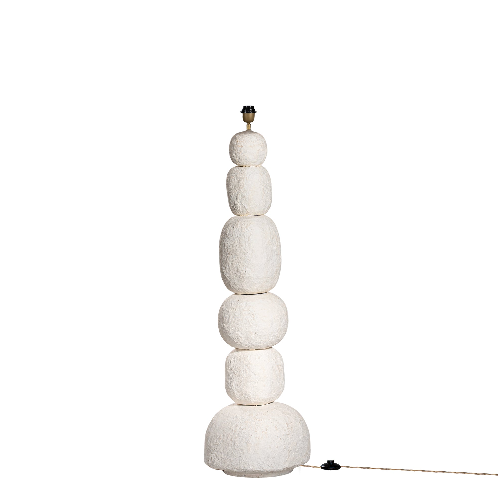 Lulah Floor Lamp | Light Roast Lamp Base Only Uniqwa Collections