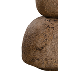 Lulah Floor Lamp | Sculptural Composite | Dark Roast