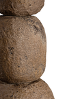 Lulah Floor Lamp | Sculptural Composite | Dark Roast