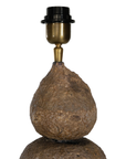 Lulah Floor Lamp | Sculptural Composite | Dark Roast