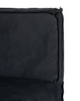 Mahola Leather Dining Chair | Black Uniqwa Collections