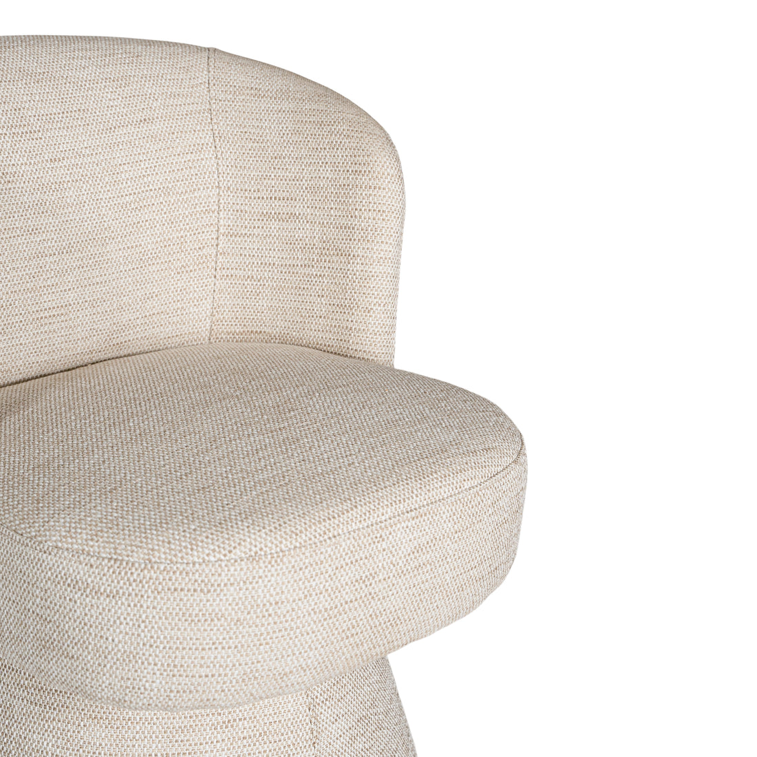 Malfi Swivel Chair | Natural