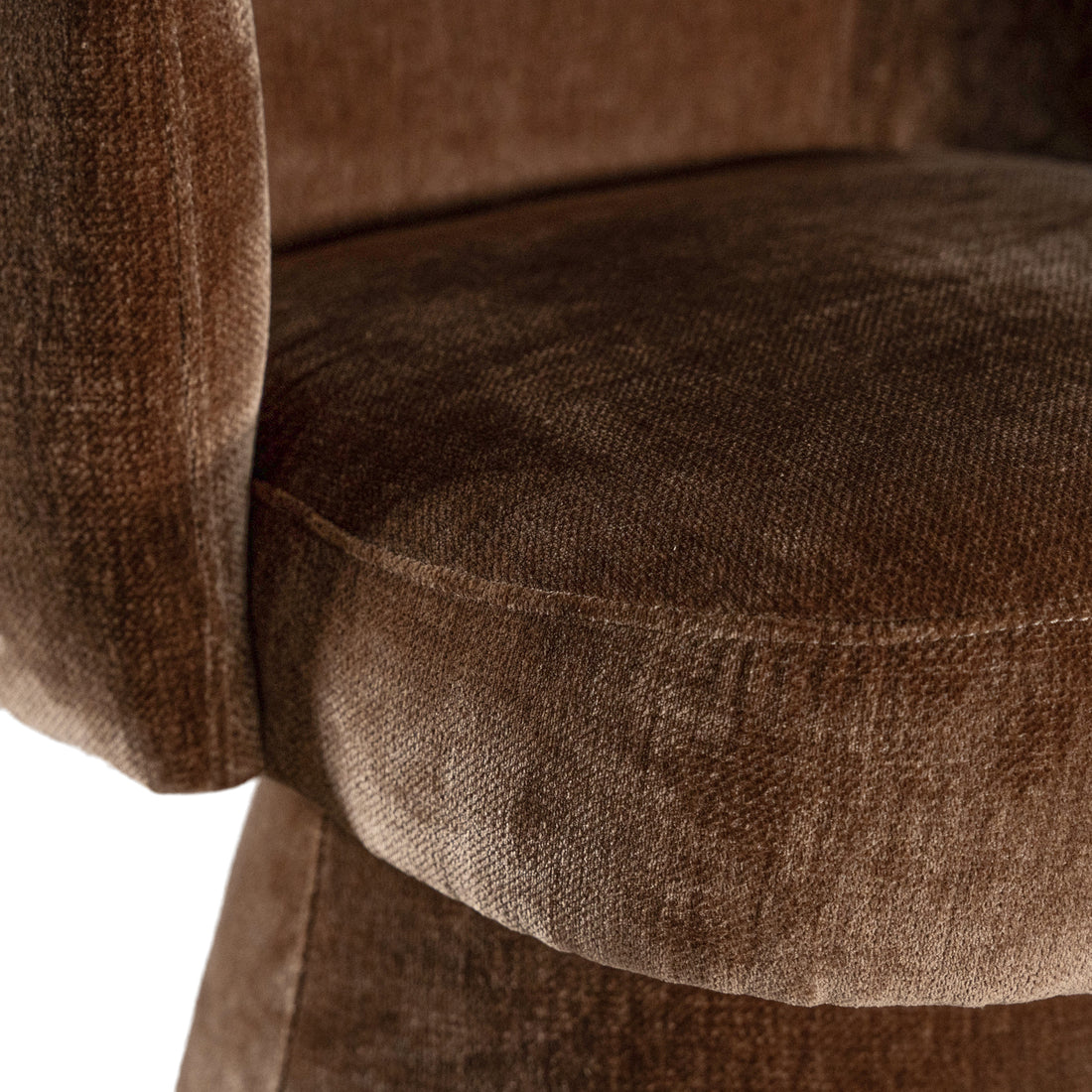 Malfi Swivel Chair | Bronze