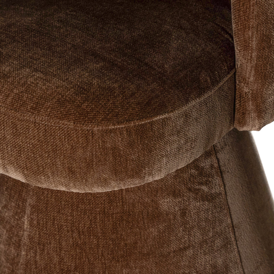 Malfi Swivel Chair | Bronze