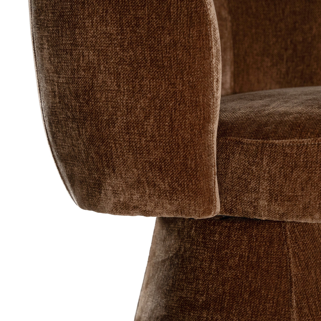 Malfi Swivel Chair | Bronze